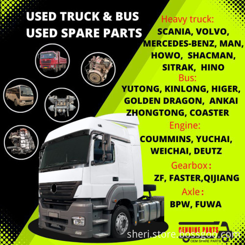 Used Diesel Engine for Mercedes 366T Truck