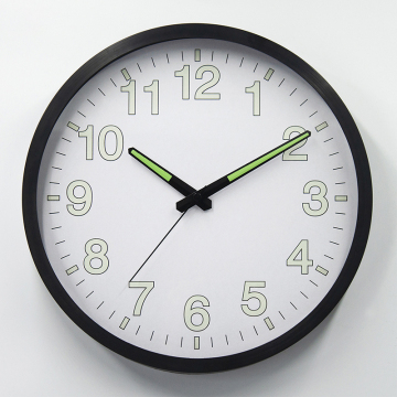 Luminous Silent Wall Clock for Living Room and Bedroom