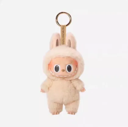 POPMART Labubu Blind Box Stuffed Toys - 100% Original Keychain Plush Dolls with Barcode Scan