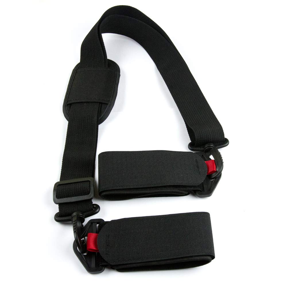 I-Adjustable Ski ne-Pole Strap Carrier