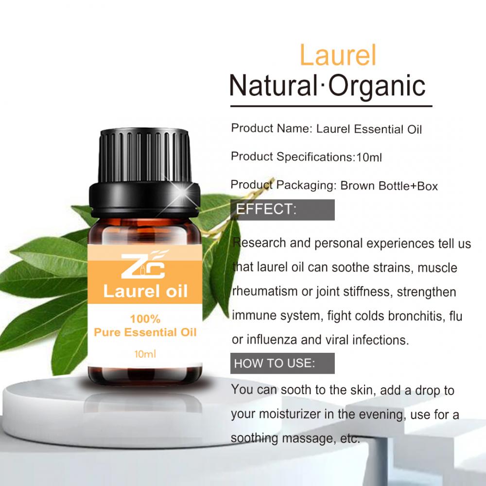 Top Selling Laurel Essential Oil For Skin Hair