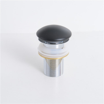 P-01 Pop Up Drain with White Ceramic Cover for Bathroom Sink