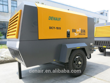 8bar/115hp Diesel Portable Screw Air Compressor