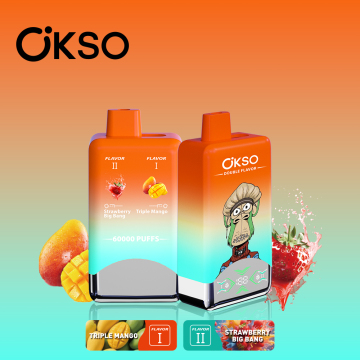 OKSO Double Flavors 60000 Puffs Disposable Wholesale Vape
