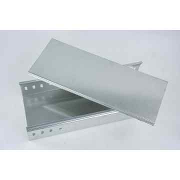 galvabized steel cable trunking tray with cover