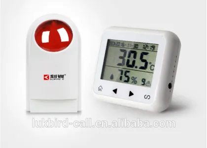 Indoor Home Security Wireless KERUI Alarm System Temperature Humidity Sensor