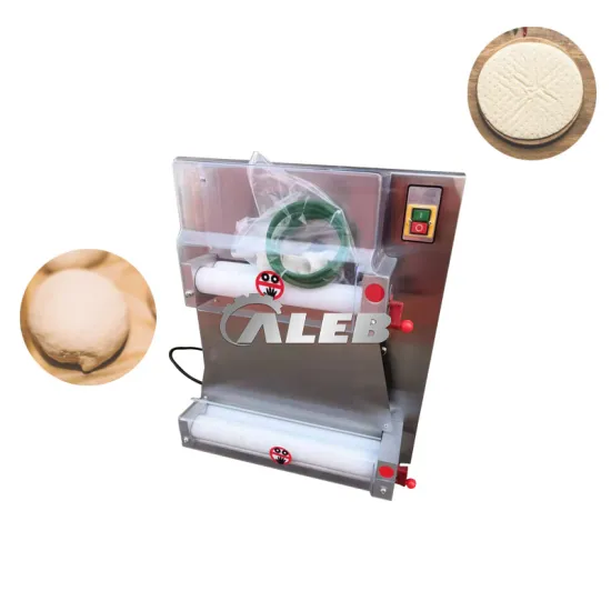 Small Electric Pizza Dough Roller Sheeter and Press Machine for Efficient Dough Handling