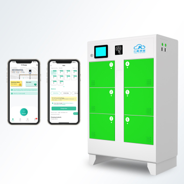 6+4 Bike Scooter Battery Charging Cabinet