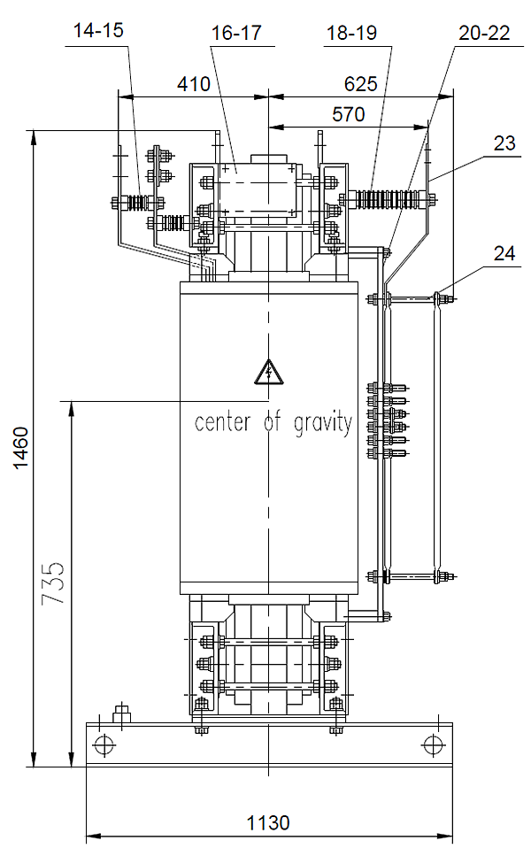 1000kva dry type transformer