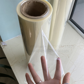 Transparent Center Folded PVC Shrink Film Sheet