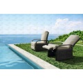 Taman Adjustable Outdoor Lounger Sun Bed