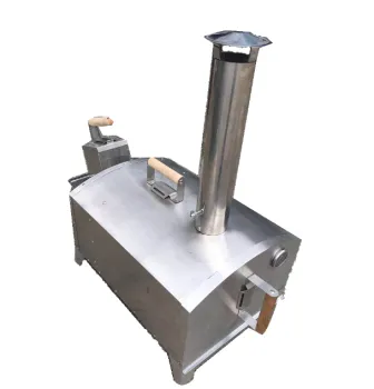 wood fire pizza oven fire stainless steel for indoor or outdoor use