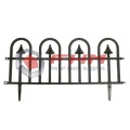 Garden Fencing Rustproof Animal Barrier Black Border