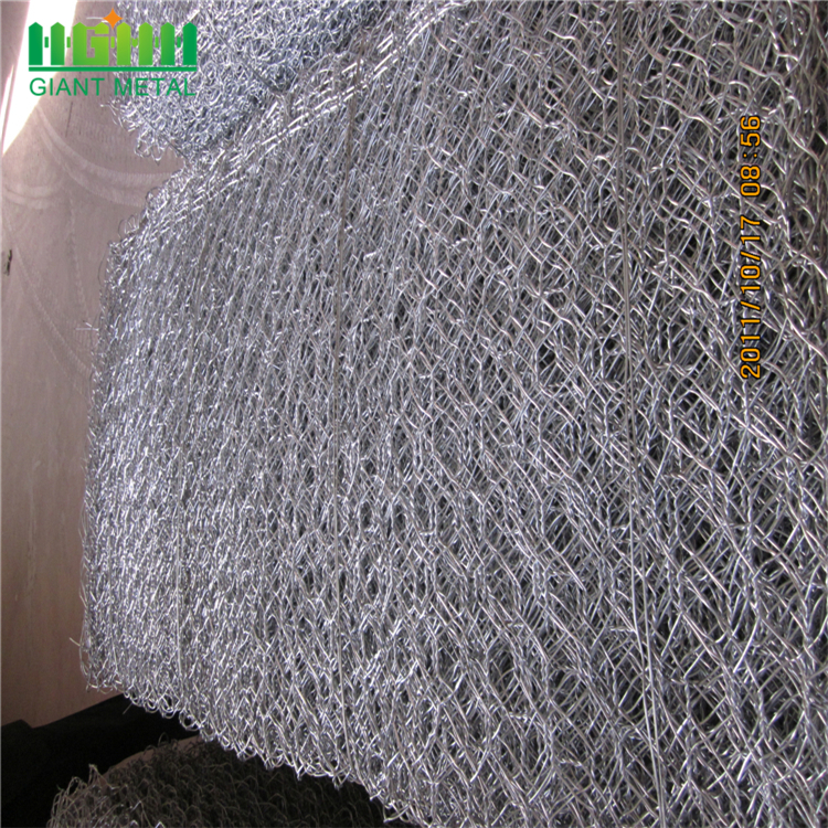 Hot pvc coated gabion wire mesh box