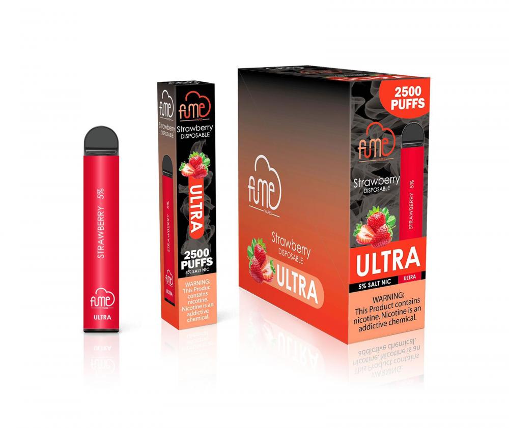 Fume Ultra Disposable Vape Strawberry 2d5357b6 25b3 4aae B06a A882d75b4516