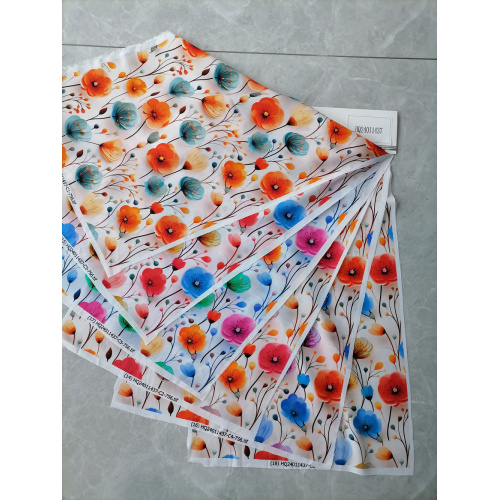 2025 Neue Mode Digitel Print Rayon Poplin Stoff