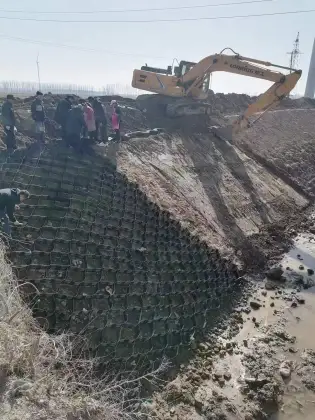 Slope Solution Terram HDPE/PP Geocell for Road Construction