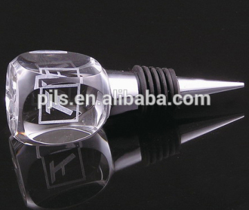 Cheap Handmade Crystal Wine Stopper For Wedding Gift return gift crystal bottle stopper