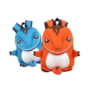 Cute Dinosaur Shape Waterproof Backpack for Kindergarten Kids
