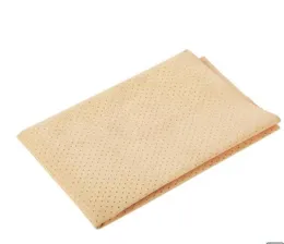 Non-Woven Fabric Car Detailing Wash Towel and Perforated Synthetic Chamois Cleaning Cloth: Premium Options for Professional Auto Care
