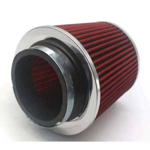 Verchromter Schotenluftfilter für Auto -Einlassrohr