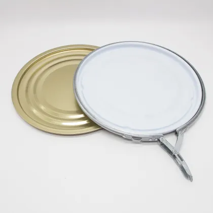 Tinplate fully sealed bucket lock ring lid
