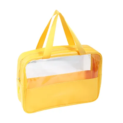 Wholesale High-Appearance Light Luxury Transparent Makeup Bag