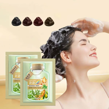 Black Hair Shampoo: Hot Sale OEM Black Hair Dye Shampoo Products