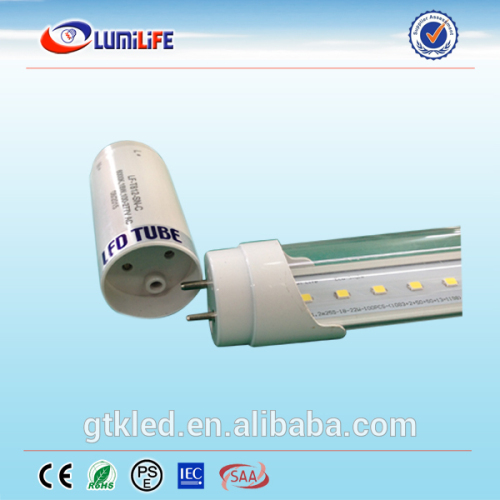 Detachable t8 led tube with 5 years warranty 1200mm 18w