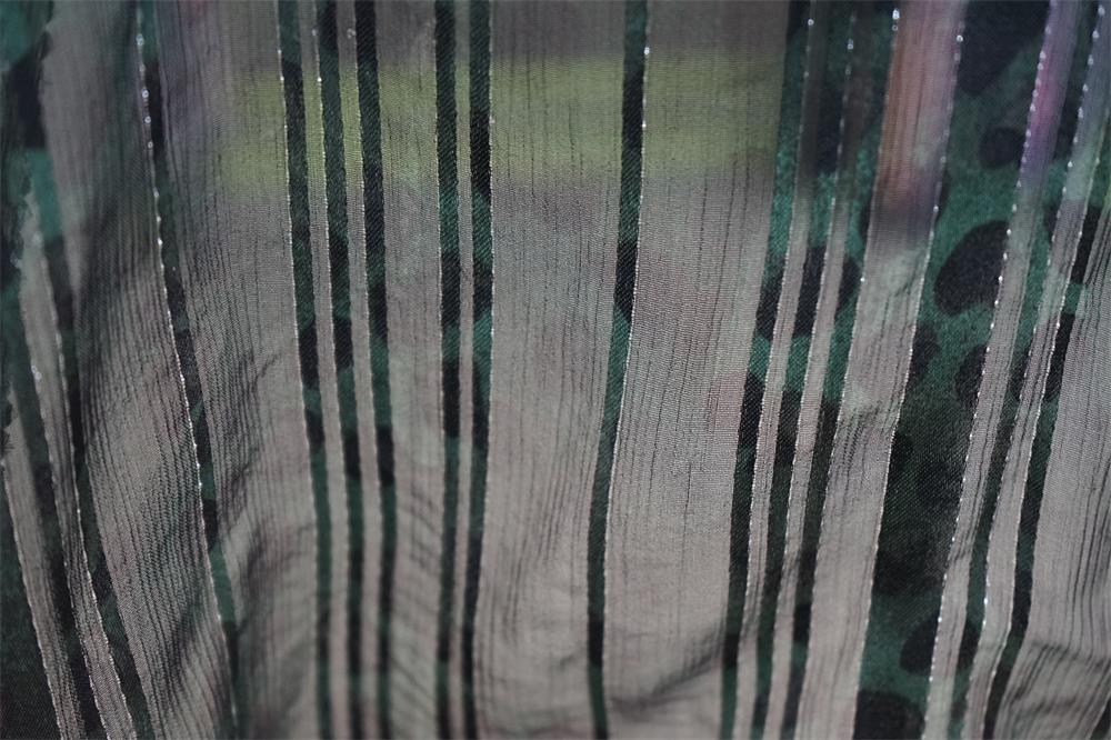 Viscose Lurex Yoryu Chiffon Dobby Fabric