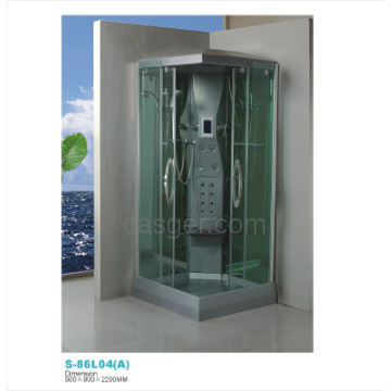 shower cubicle, Stainless steel door handle, Luxury Shower Cabin