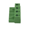 Pitch de 7.62 mm de 4pin Bloque de terminal encapotable femenino