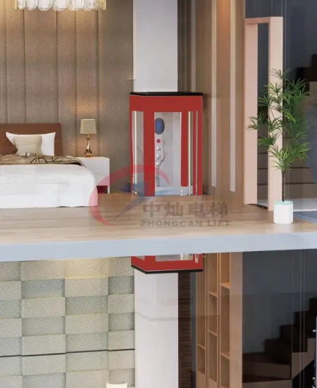 Customized 420kg Hydraulic Home Elevator