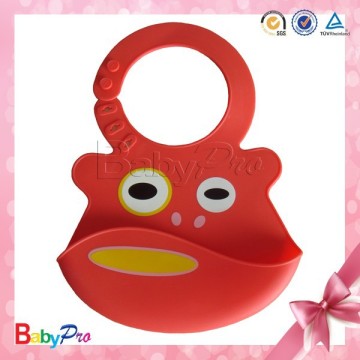 2014 Hot Sale Promotional Silicone Bib For Baby