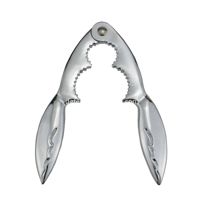 High quality zinc alloy seafood tongs crab pliers