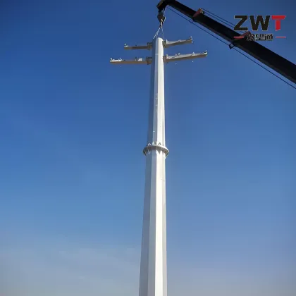 Reliable Steel Tubular Poles for Energy Projects
