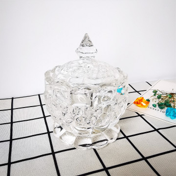 Wholesale Elegant Glass Candy Jars for Kitchen & Tabletop