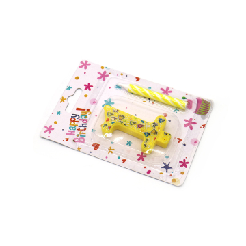 paraffin wax mini number cake decoration birthday candles
