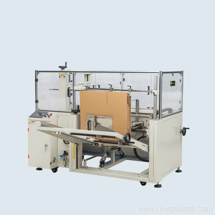 Automatic Cardboard Carton Erector Sealing Machine