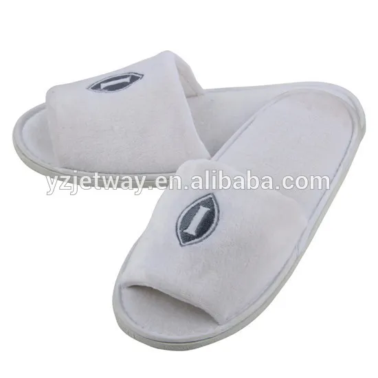 disposable open toe hotel slippers terry slippers