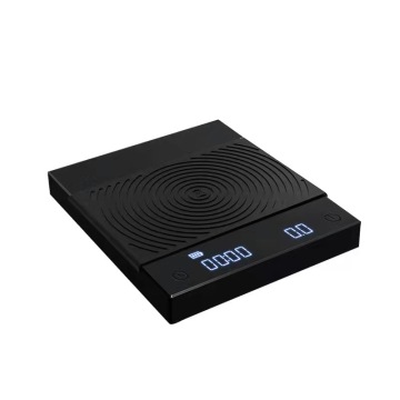 USB Charge LED Display Drip Coffee Scale - 2kg/0.1g Portable Kitchen Digital Scale