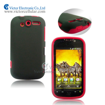 new promotional products novelty design cell phone accessories PC silicone hybrid case for HTC my touch