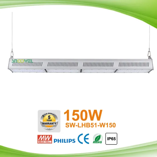 High quality 150W LED Linear High Bay Light, IP65 outdoor LED Linear High Bay