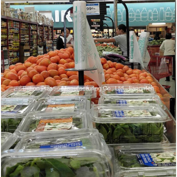 Supermarket Produce Plastic Food Bags on a Roll