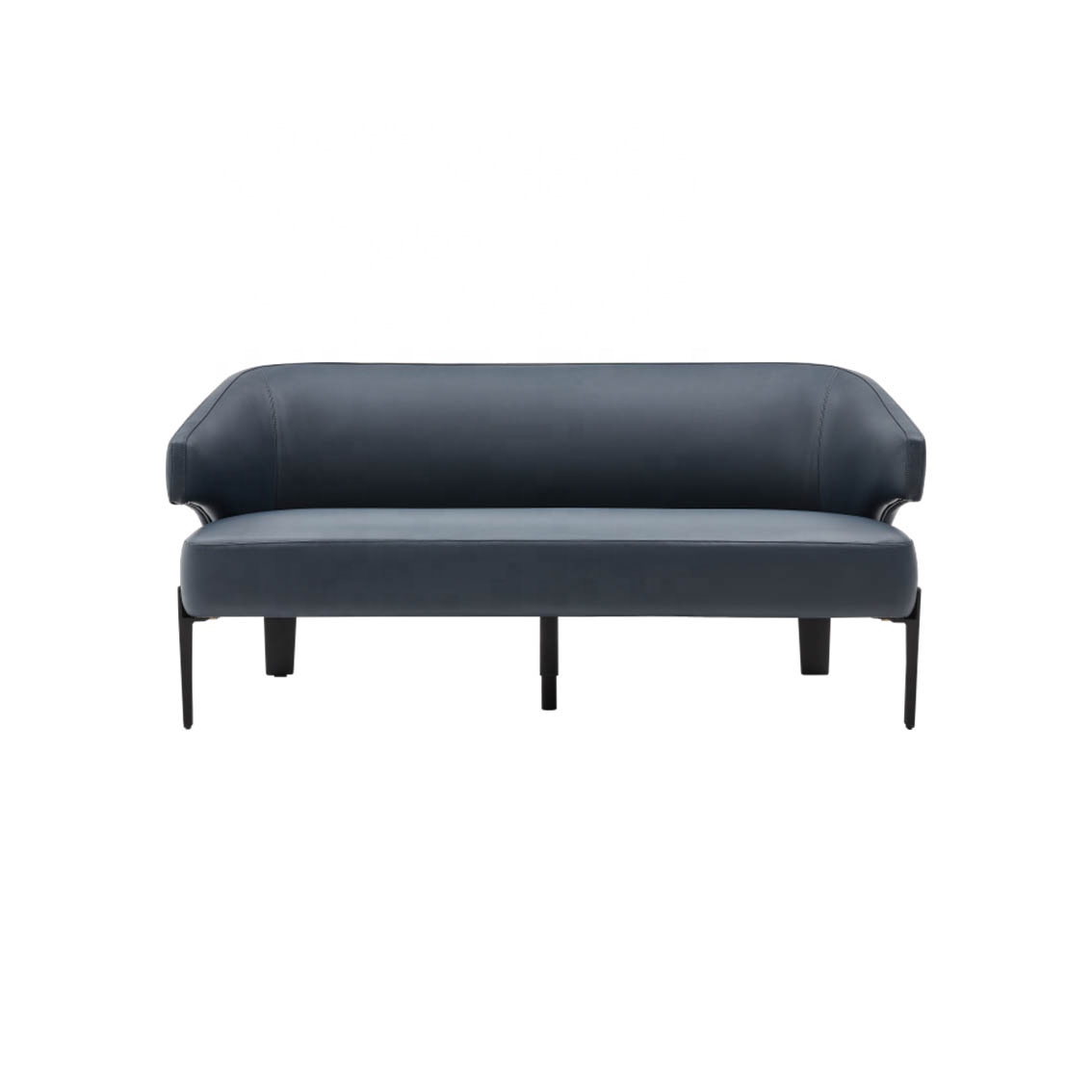 European Smoky Grey Nordic Lounge Chair Freizeitstuhl für Wartezimmer