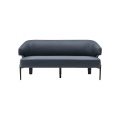 Ciemnoszary salon rozkładu Togo Sofa