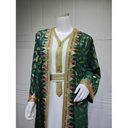 ست لباس شب جلابیه زنانه مسلمان رمضانی