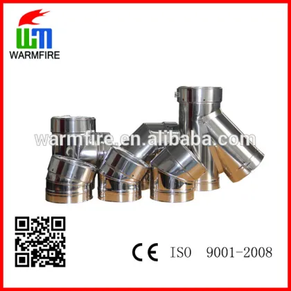double wall insulated fule pipes fittings sets