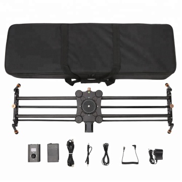 Carbon Fiber Camera Slider Track Dolly with Electric Automatic Return for Timelapse and Pan Photography (120cm Silent)