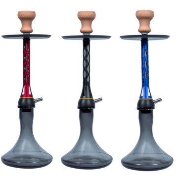 China Manufacturer's Hot-Selling Shisha Hookah Habibi Hukka Set with Glass Stock